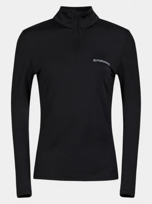 Fundango Yade Thermo II Baselayer Top női aláöltöző felső fekete színben 8