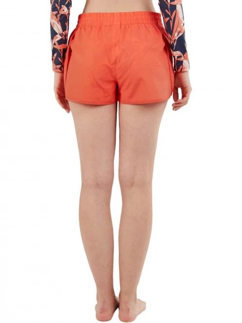 Fundango Elderberry Boardshort női beach short piros színben 3
