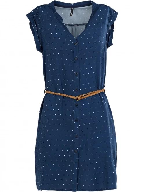 Fundango Mona Dress női ruha sötétkék színben 7