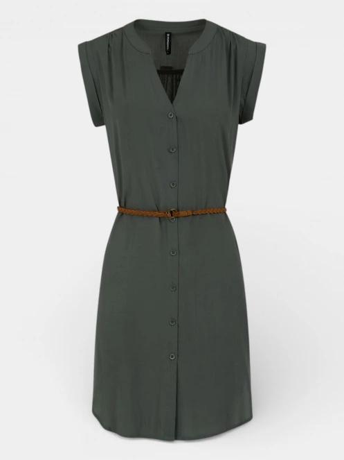Fundango Mona Dress női ingruha oliva színben 8