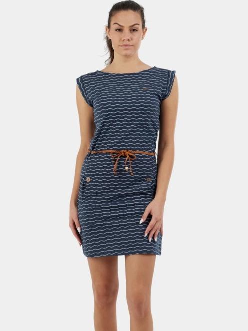Fundango Sagitta Dress női ruha sötétkék színben 2