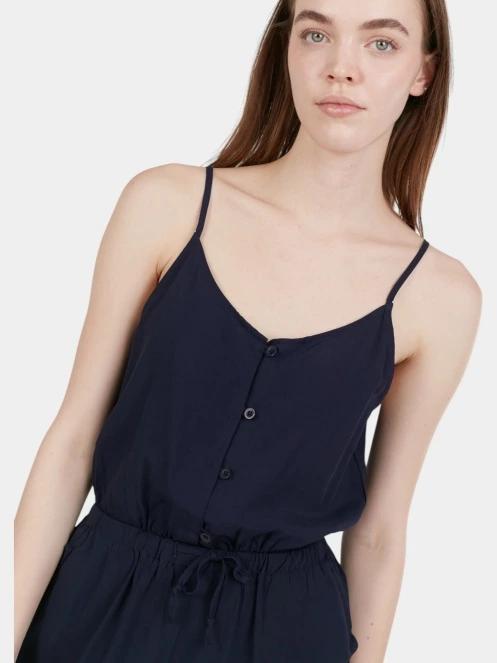 Fundango Alisha Jumpsuit női overál sötétkék színben 6