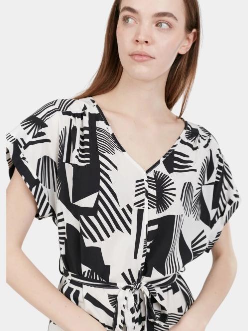 Fundango Palmetta Dress női ruha fekete színben 5