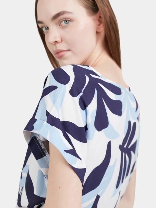 Fundango Palmetta Dress női ruha kék színben 7