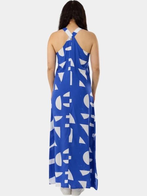 Fundango Penelope Dress női maxiruha kék színben 3