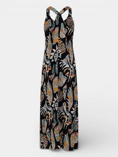 Fundango Penelope Dress női maxiruha fekete színben 8