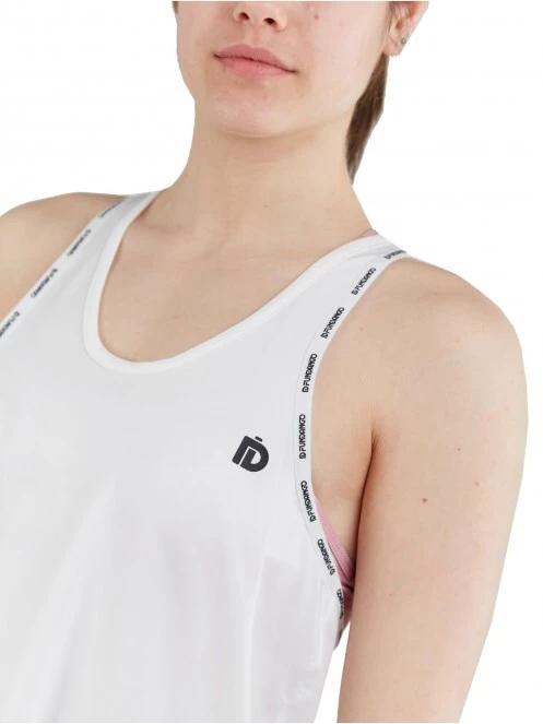 Fundango Kaguya Top női ujjatlan sport póló fehér színben 5