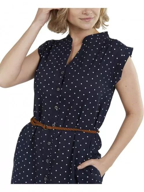 Fundango Mona Dress női nyári ruha sötétkék színben 4
