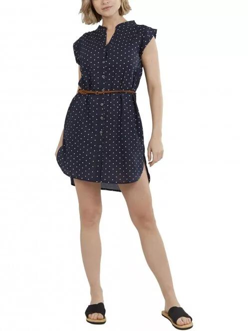 Fundango Mona Dress női nyári ruha sötétkék színben 5
