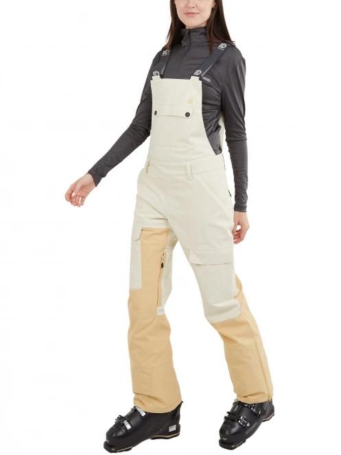 Fundango Sakura Bib Pants női sínadrág sárga színben 4
