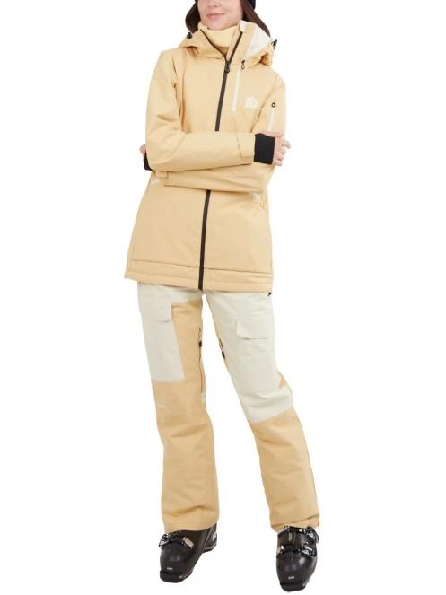 Fundango Sakura Bib Pants női sínadrág sárga színben 5