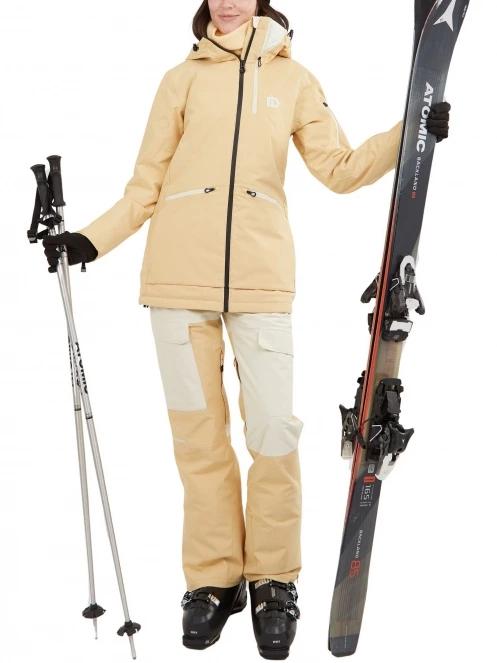 Fundango Sakura Bib Pants női sínadrág sárga színben 6