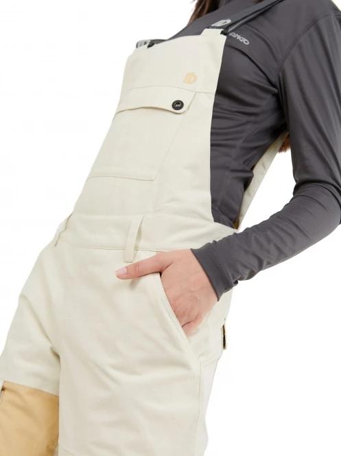 Fundango Sakura Bib Pants női sínadrág sárga színben 7