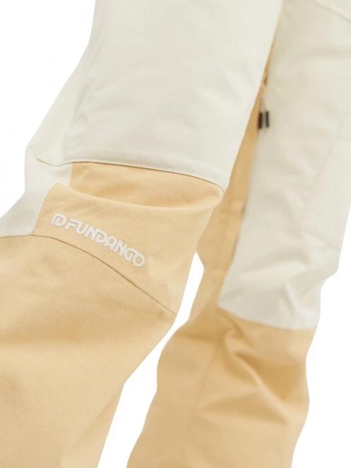 Fundango Sakura Bib Pants női sínadrág sárga színben 9