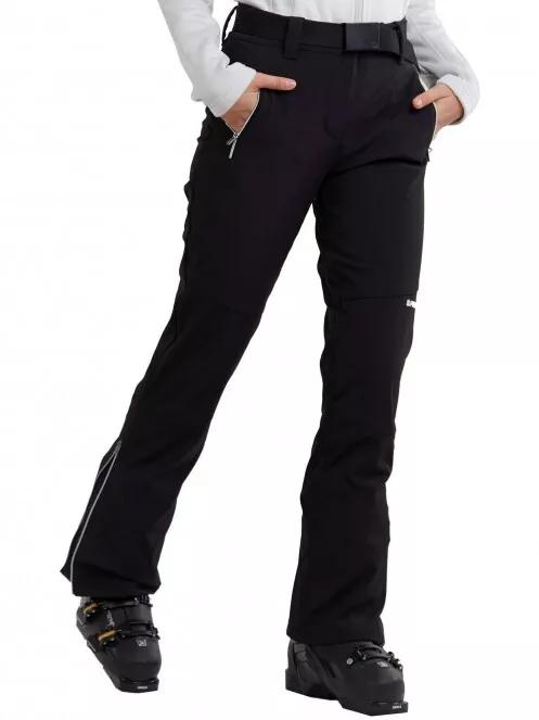 Fundango Galena Softshell Pants női sínadrág fekete színben 4