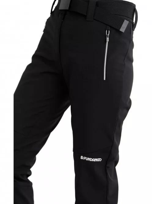 Fundango Galena Softshell Pants női sínadrág fekete színben 6