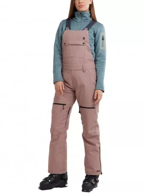 Fundango Sakura Bib Pants női sínadrág rózsaszín színben 2