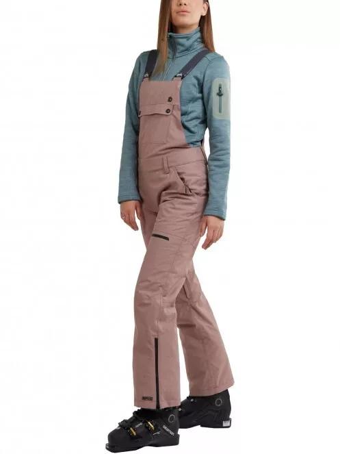 Fundango Sakura Bib Pants női sínadrág rózsaszín színben 4