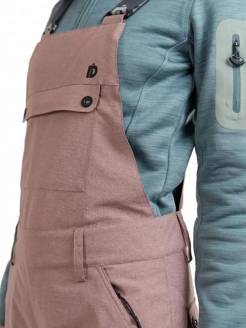 Fundango Sakura Bib Pants női sínadrág rózsaszín színben 6
