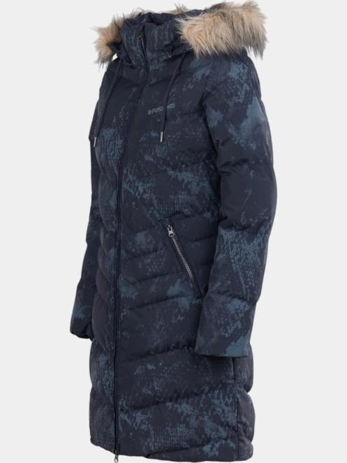Fundango Puppis Padded Jacket női télikabát sötétkék színben 7