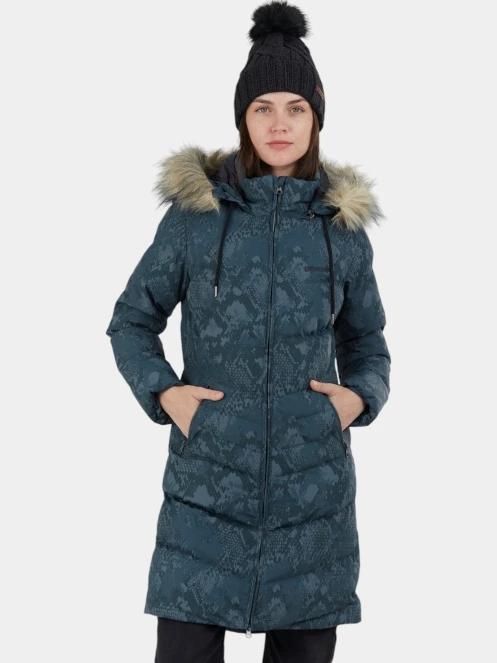 Fundango Puppis Padded Jacket női télikabát zöld színben 2