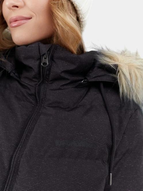 Fundango Puppis Padded Jacket női télikabát fekete színben 5