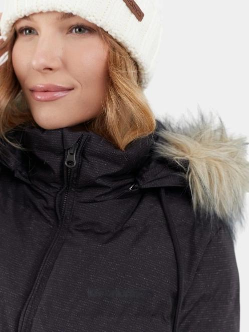 Fundango Puppis Padded Jacket női télikabát fekete színben 6