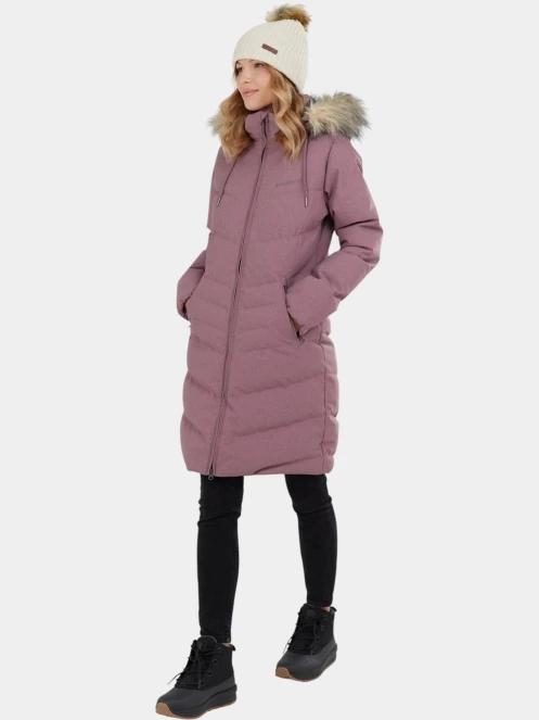 Fundango Puppis Padded Jacket női télikabát lila színben 4