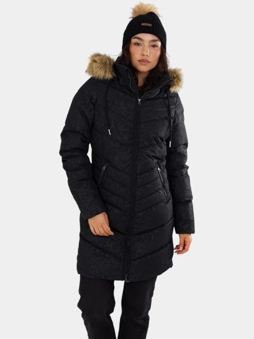 Fundango Puppis Padded Jacket női télikabát fekete színben 4