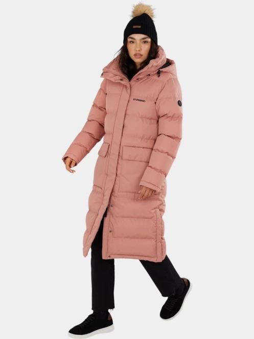 Fundango Sabina Padded Jacket női télikabát rózsaszín színben 3