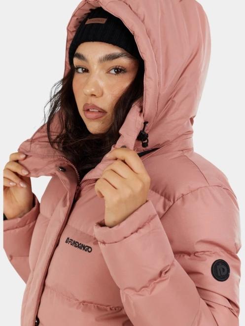 Fundango Sabina Padded Jacket női télikabát rózsaszín színben 7