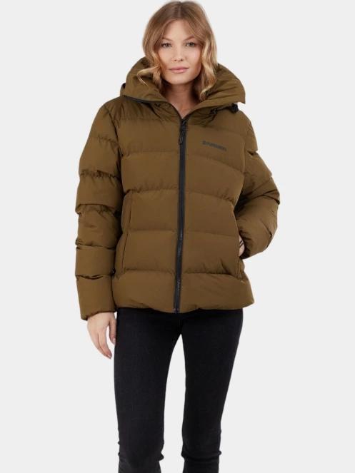 Fundango Amber Padded Jacket női átmeneti kabát oliva színben 2
