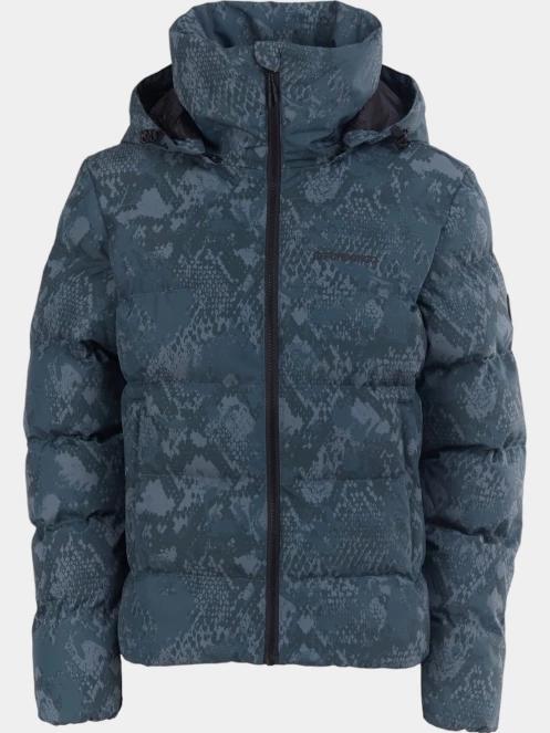 Fundango Amber Padded Jacket női steppelt átmeneti kabát zöld színben 7