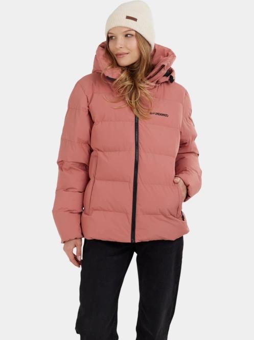 Fundango Amber Padded Jacket női steppelt átmeneti kabát rózsaszín színben 2