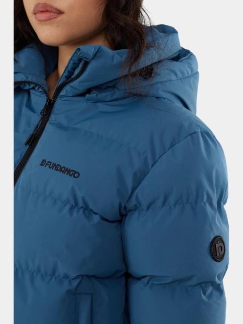 Fundango Amber Padded Jacket női steppelt átmeneti kabát kék színben 6