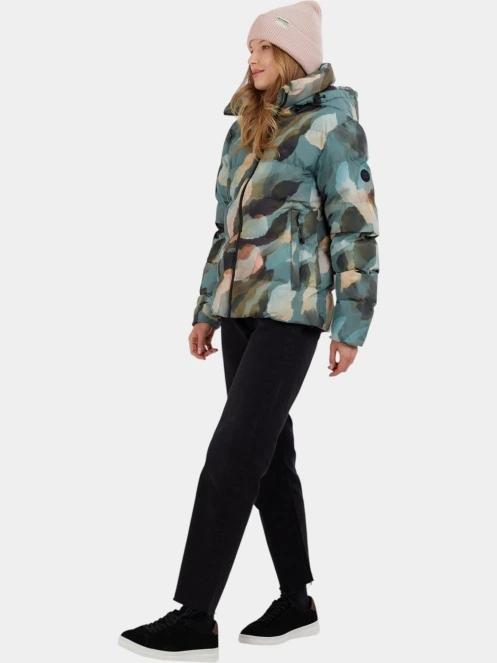 Fundango Amber Padded Jacket női steppelt átmeneti kabát multikolor színben 5