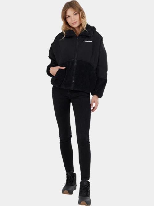 Fundango Sansa Hybrid Jacket női átmeneti kabát fekete színben 4