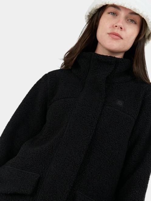 Fundango Elle Fleece Jacket női átmeneti kabát fekete színben 6