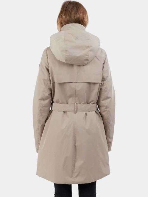 Fundango Charlotte Trenchcoat női esőkabát homok színben 3