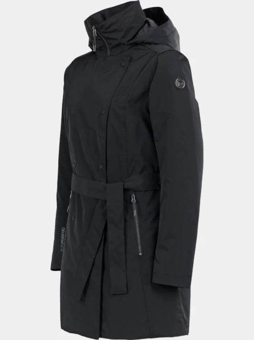 Fundango Charlotte Trenchcoat női esőkabát fekete színben 10