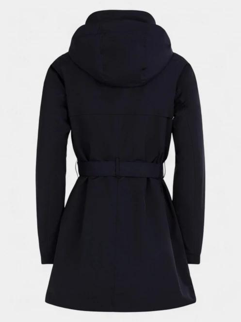 Fundango Charlotte Trenchcoat női ballonkabát sötétkék színben 10