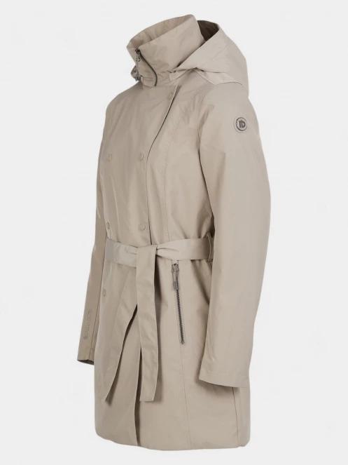 Fundango Charlotte Trenchcoat női ballonkabát homok színben 8