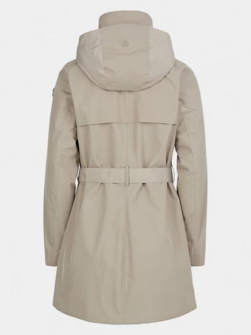 Fundango Charlotte Trenchcoat női ballonkabát homok színben 9