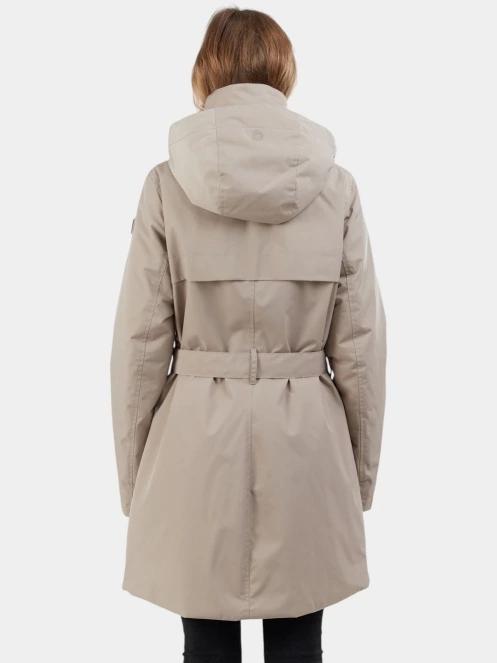 Fundango Charlotte Trenchcoat női ballonkabát homok színben 3