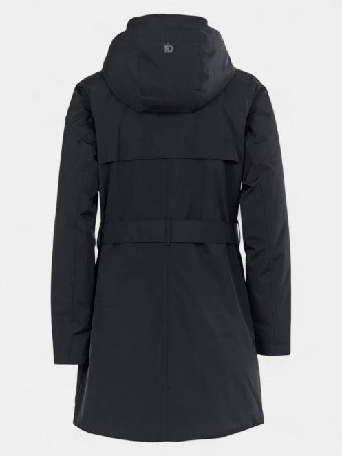 Fundango Charlotte Trenchcoat női ballonkabát fekete színben 11