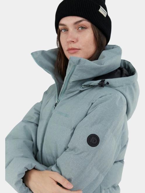 Fundango Mirabelle Padded Jacket női steppelt átmeneti kabát zöld színben 5