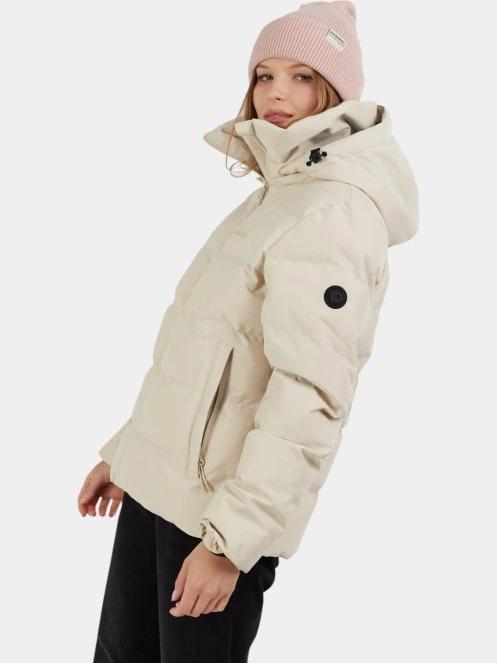 Fundango Mirabelle Padded Jacket női steppelt átmeneti kabát homok színben 5