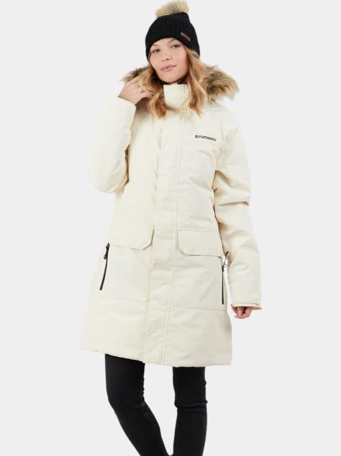 Fundango Georgina Parka Jacket női télikabát sárga színben 2