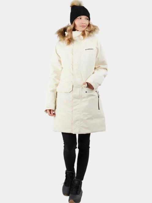Fundango Georgina Parka Jacket női télikabát sárga színben 4