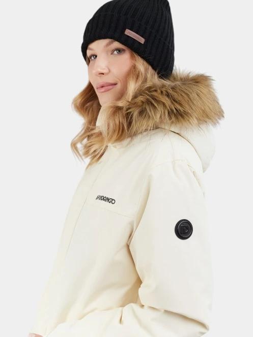 Fundango Georgina Parka Jacket női télikabát sárga színben 5